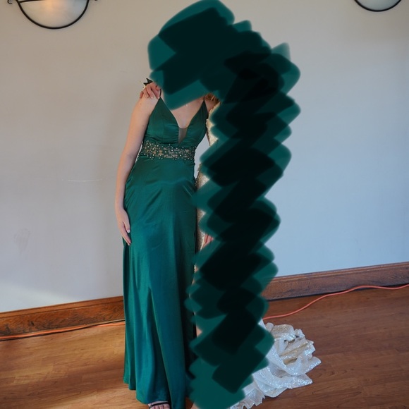 Green prom dress Green prom dress